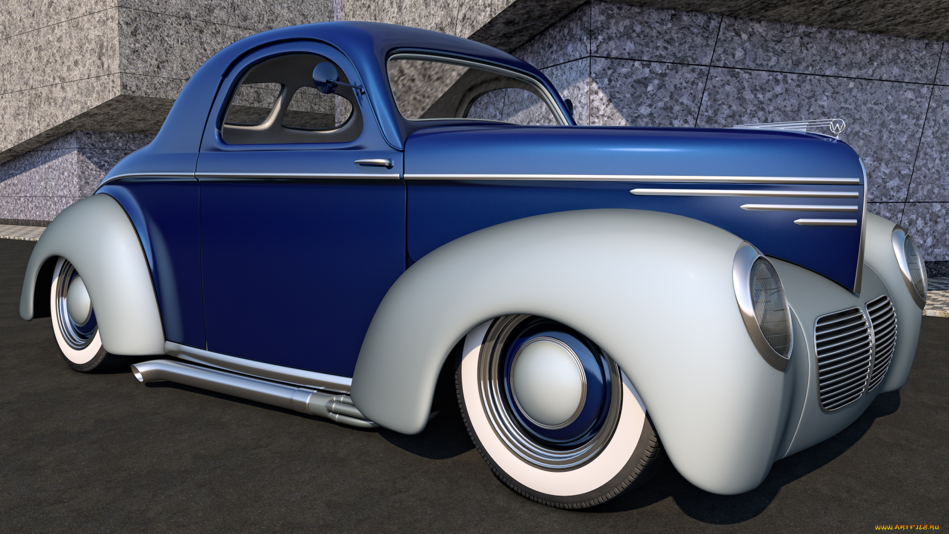 автомобили, 3д, 1940, willys