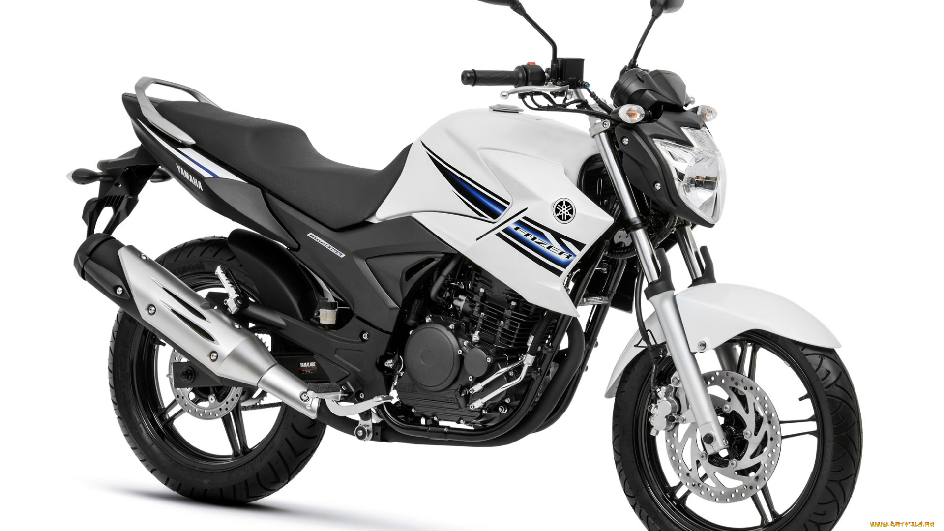 мотоциклы, yamaha, 2014, fazer, 250, blue, flex