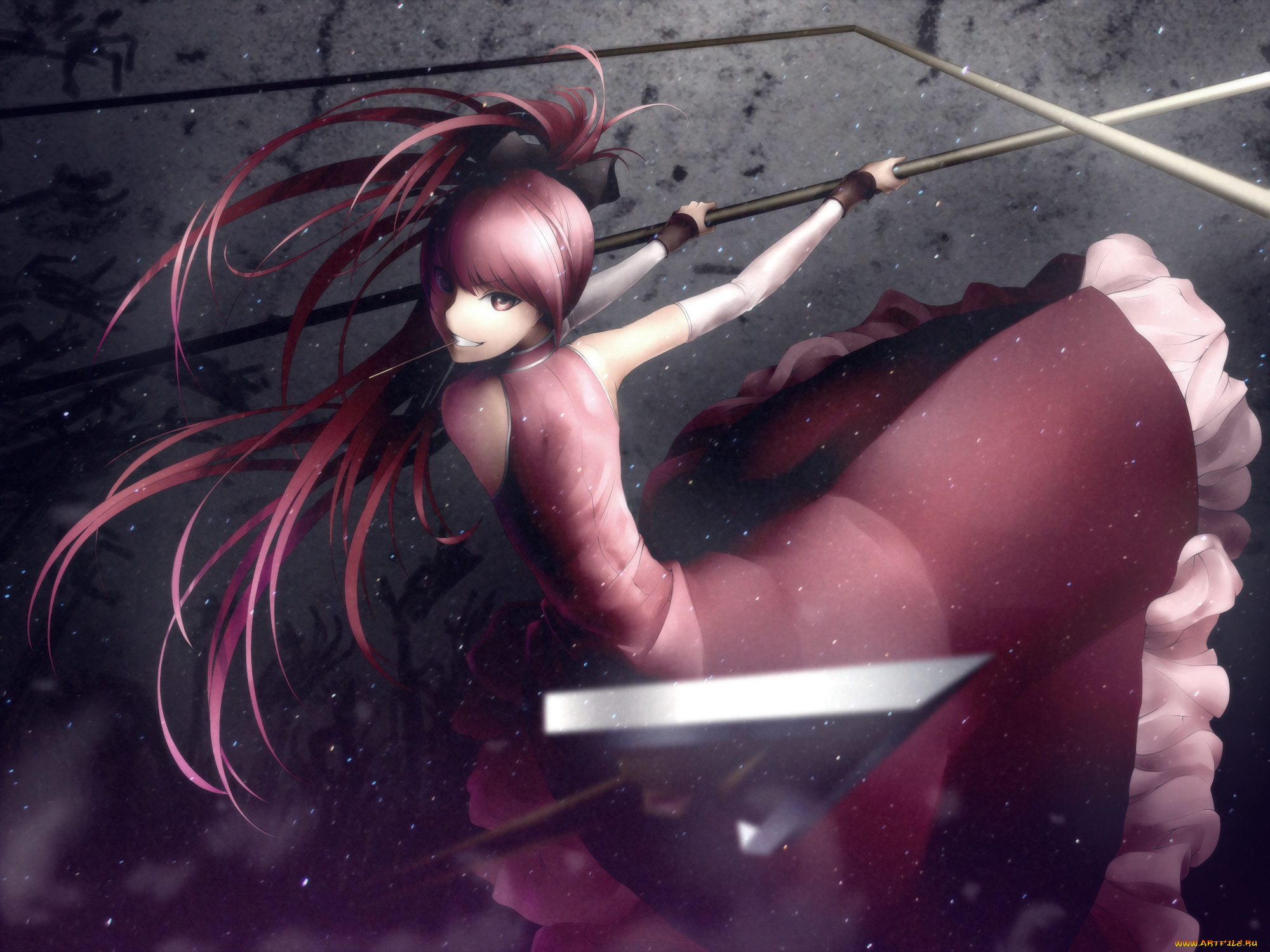 by, oki, koi0koi, аниме, mahou, shoujo, madoka, magika, magica, sakura, kyouko