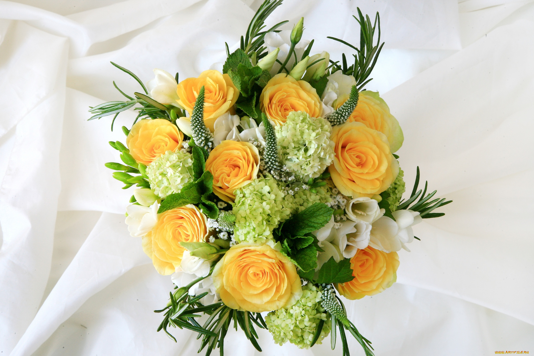 цветы, букеты, композиции, гортензия, розы, эустома