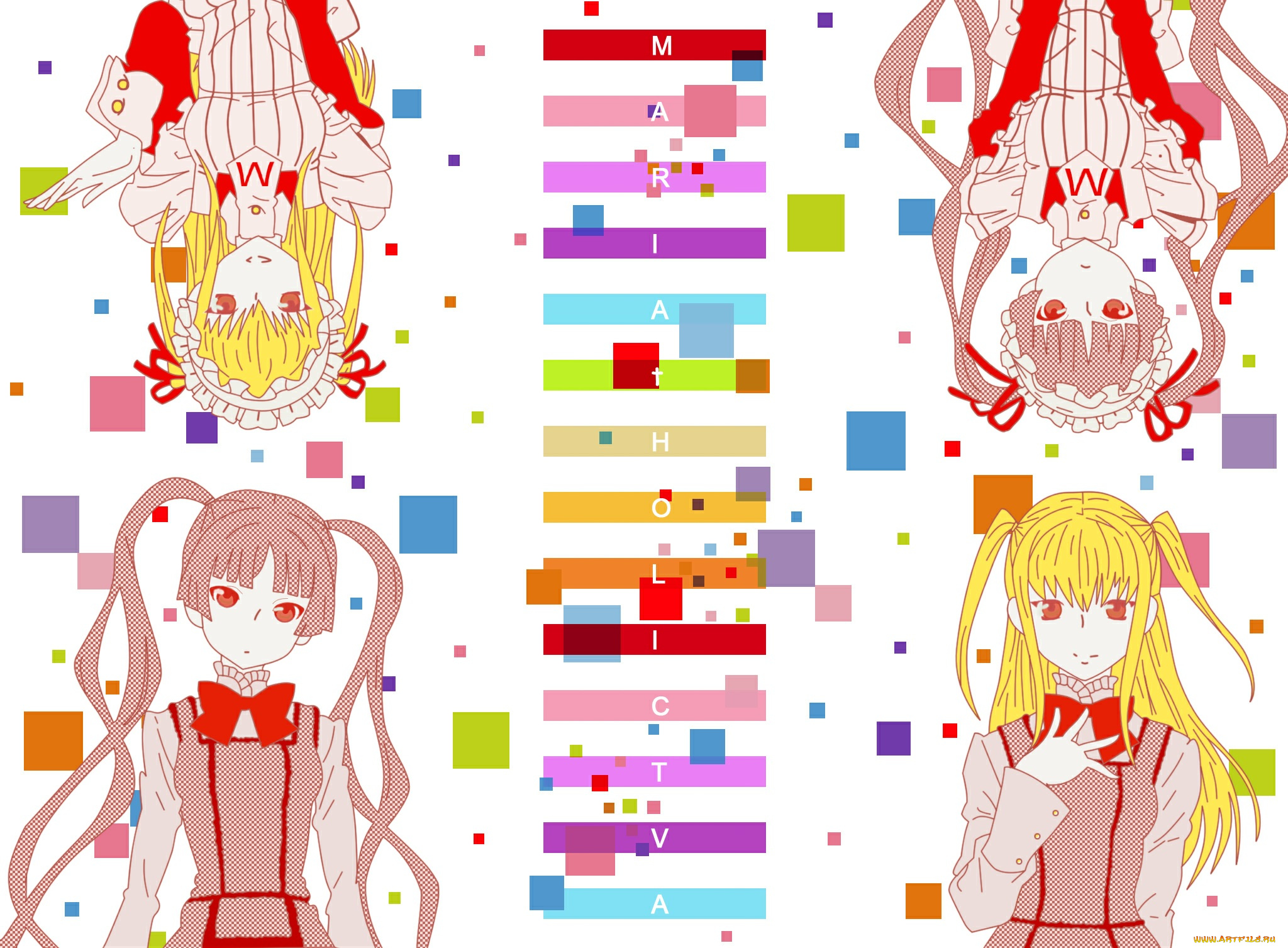 аниме, maria, holic, парень, горничная, девушка