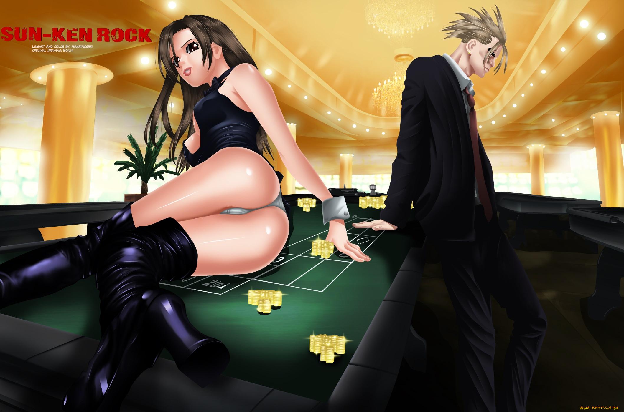 3д, графика, people, люди, девушка, парень, стол, жетоны