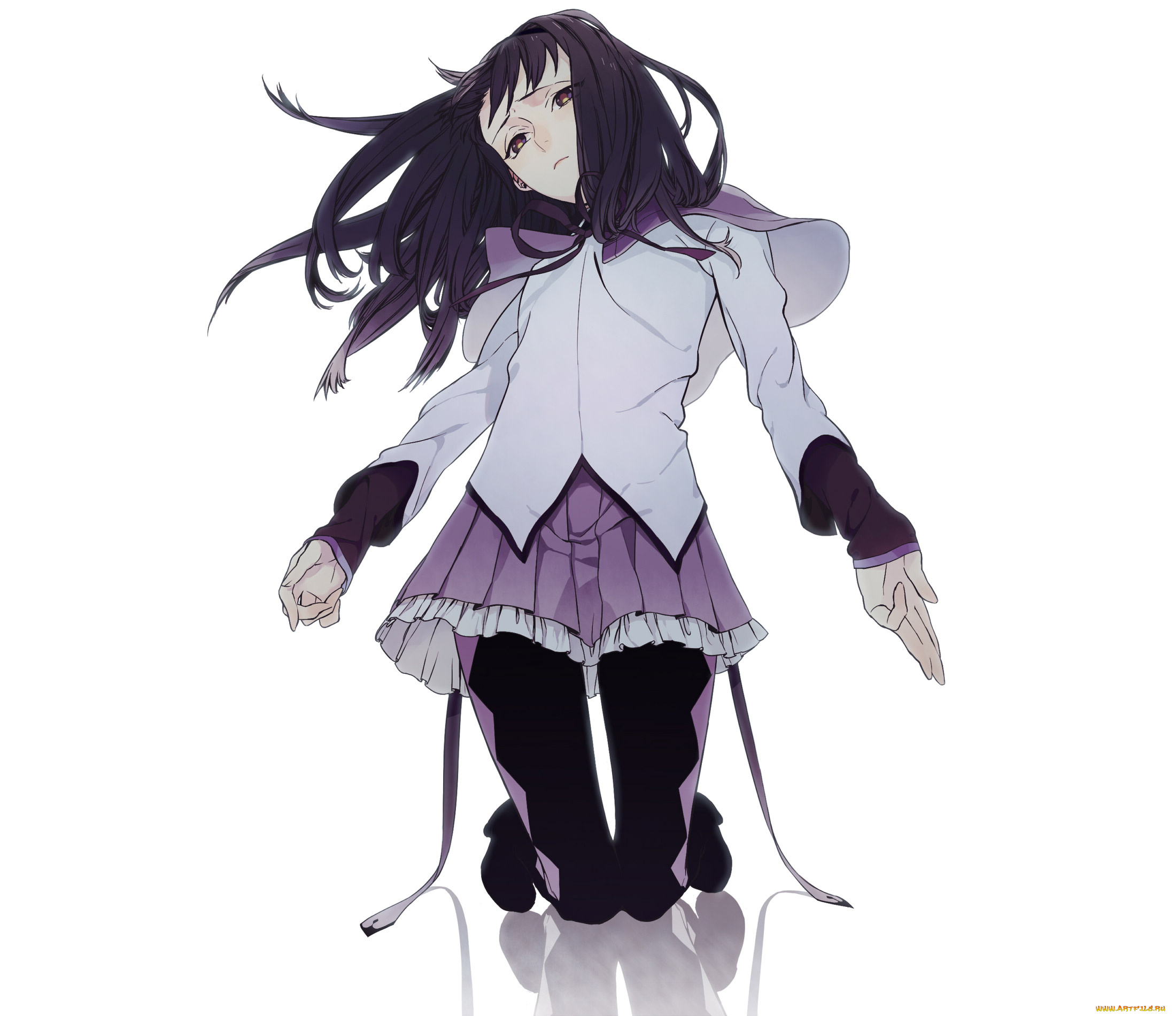 by, rururara, аниме, mahou, shoujo, madoka, magika, magica, akemi, homura