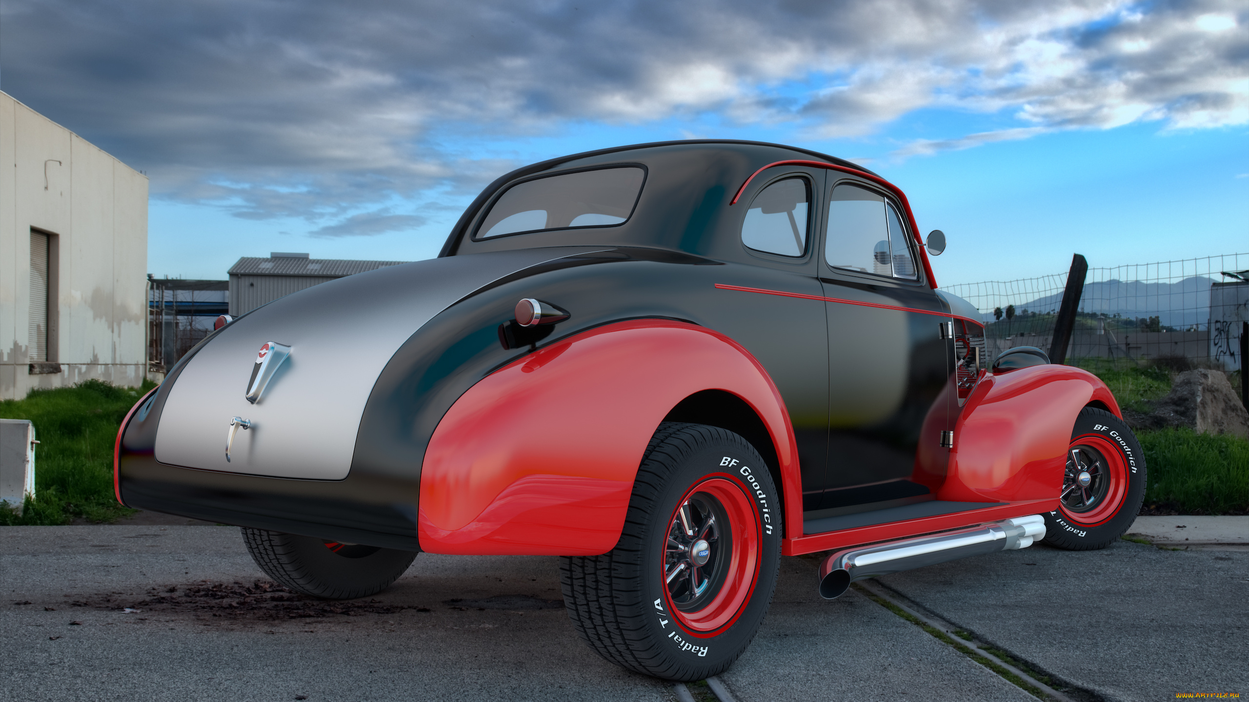 автомобили, 3д, 1939, chevrolet