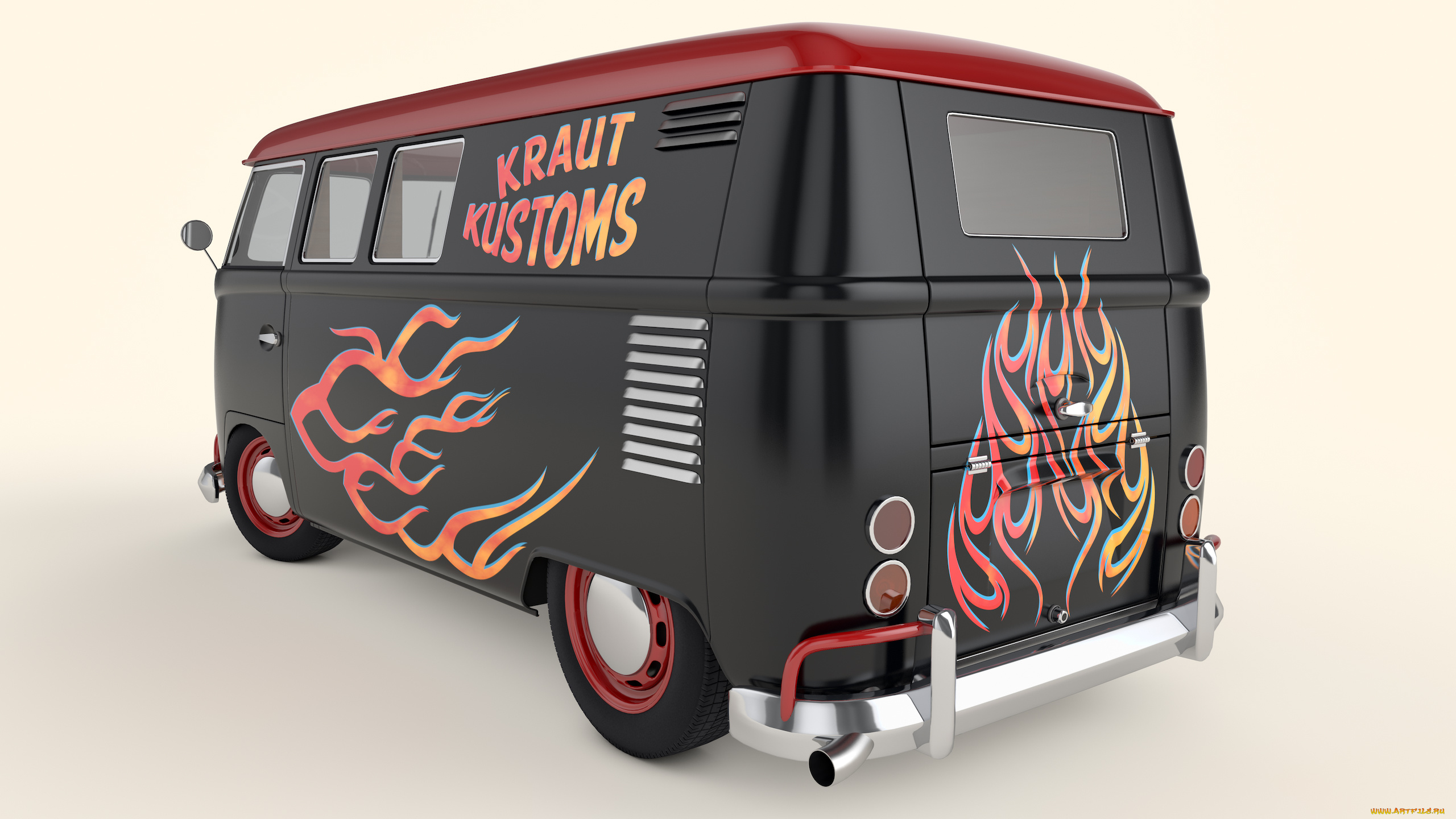 автомобили, 3д, volkswagen, 1950