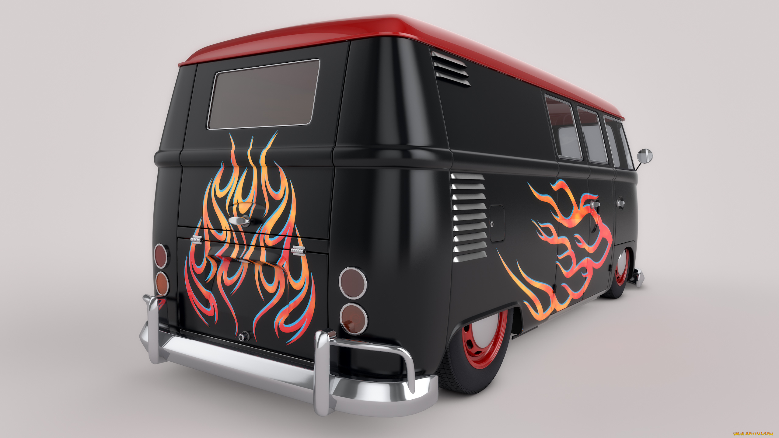 автомобили, 3д, volkswagen, 1950