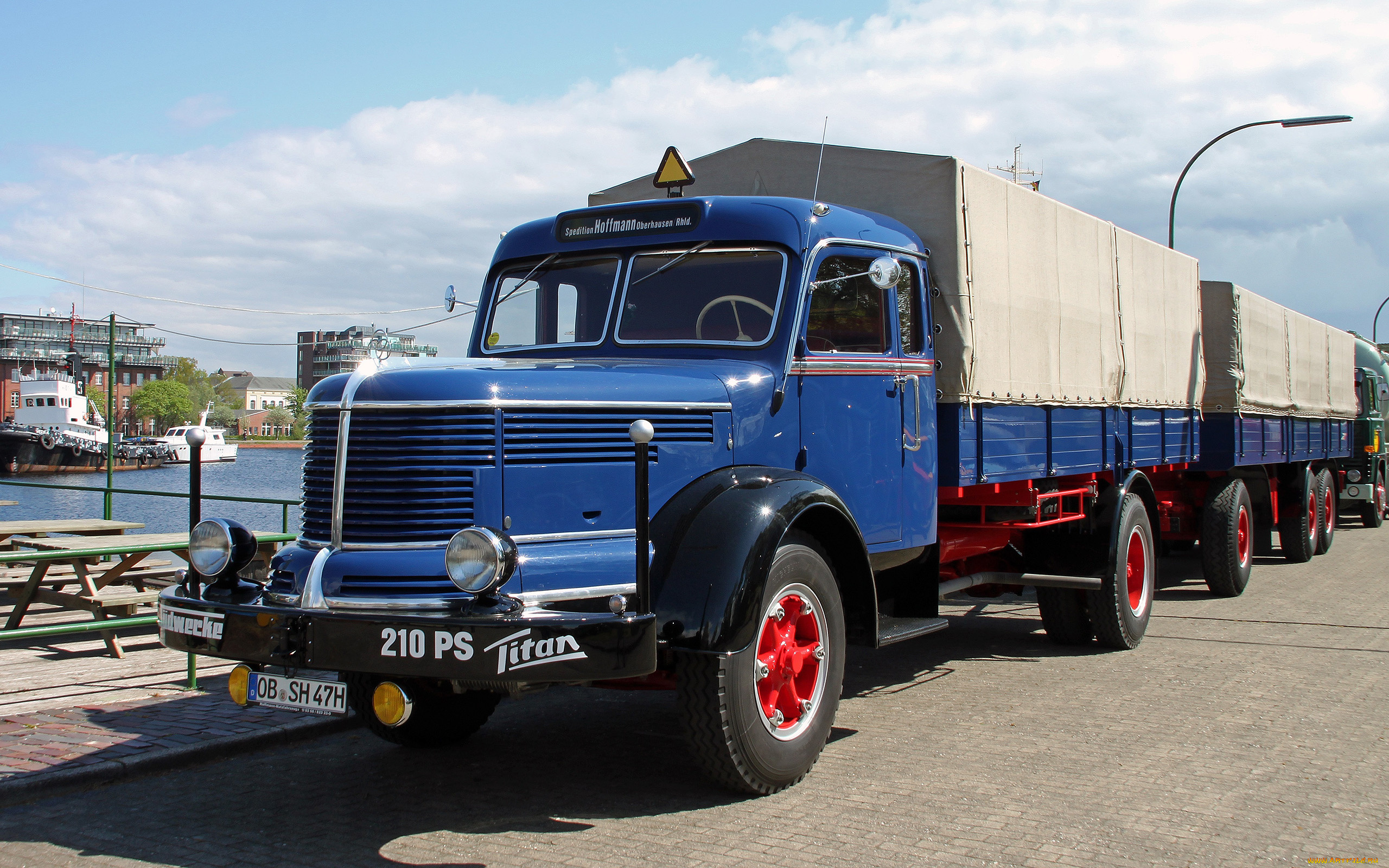 автомобили, грузовики, krupp, titan