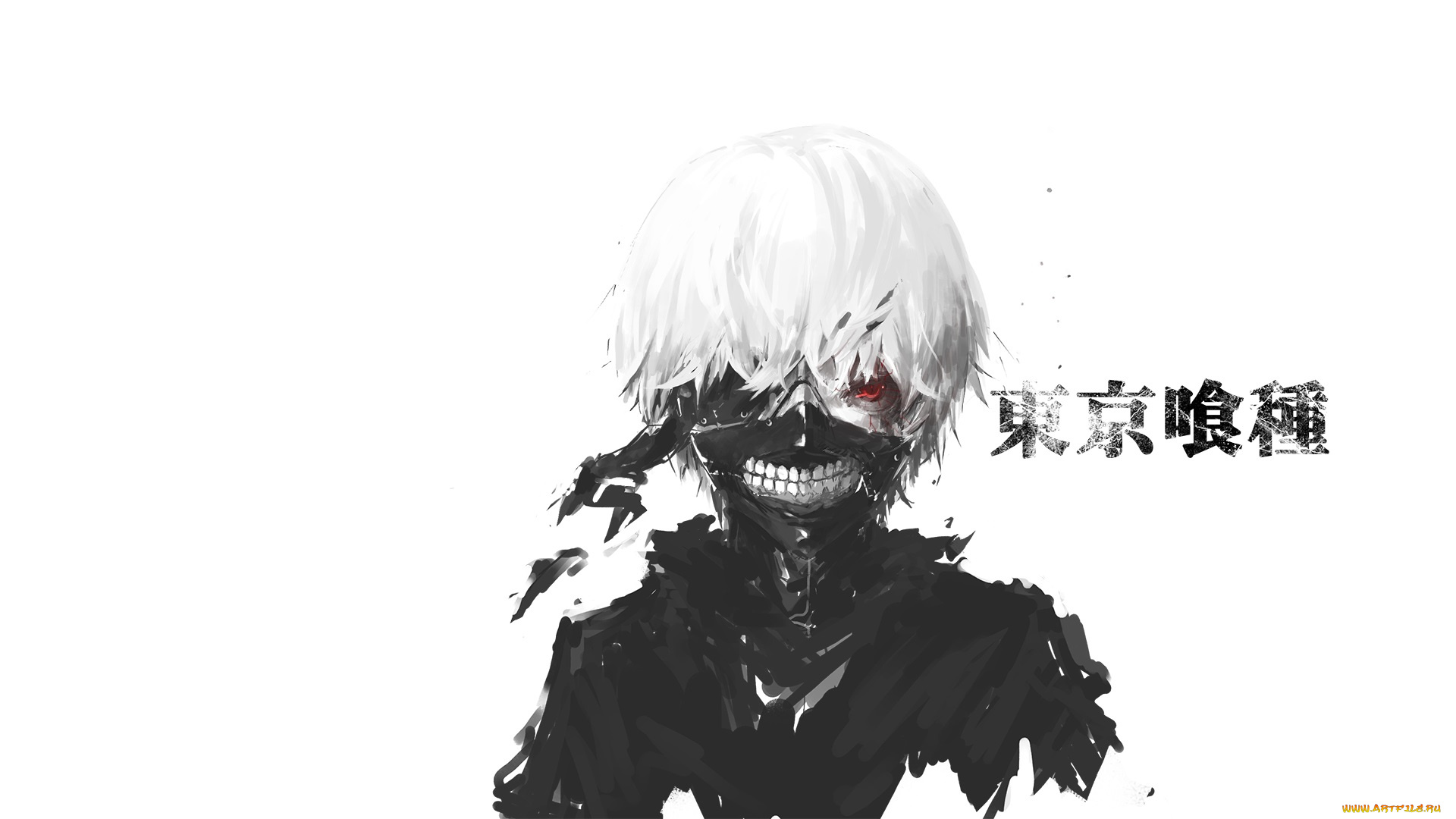 аниме, tokyo, ghoul, токийский, гуль, kaneki, ken, парень
