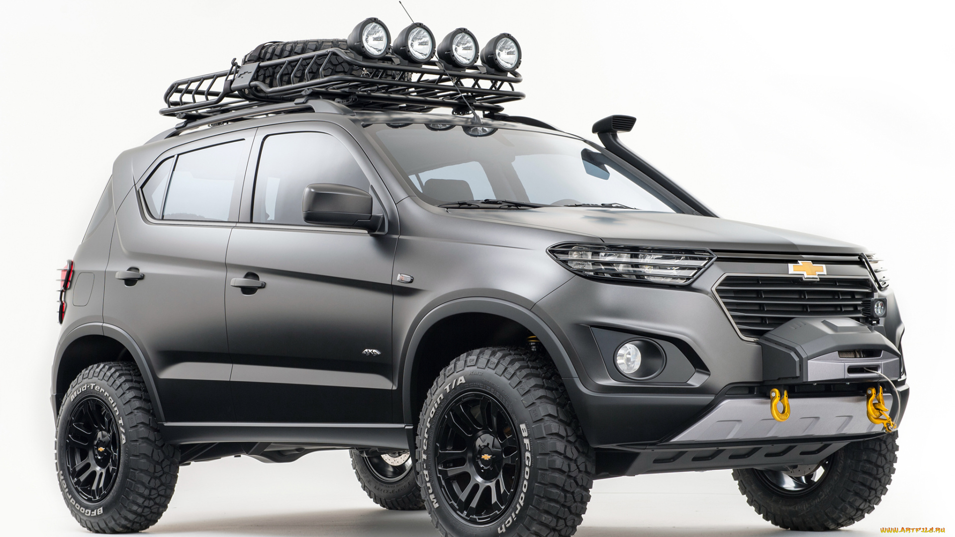 автомобили, chevrolet, niva, concept, 2014г