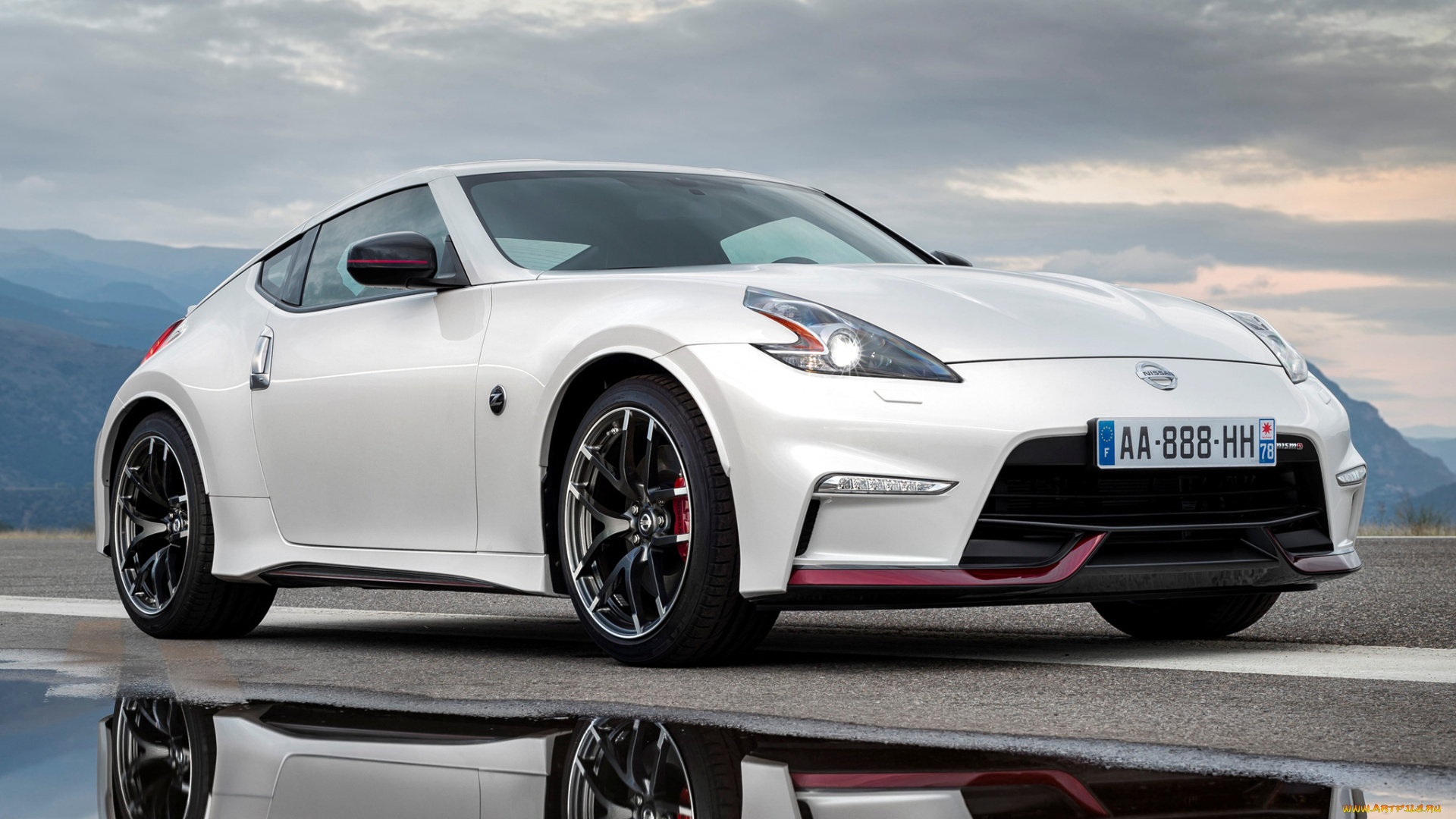 автомобили, nissan, datsun, 370z, nismo, 2014г, светлый