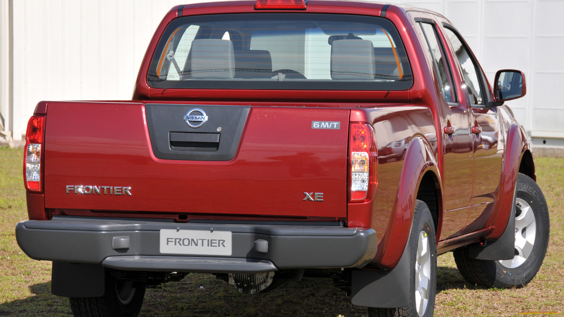 автомобили, nissan, datsun, frontier, crew, cab, br-spec, d40, красный