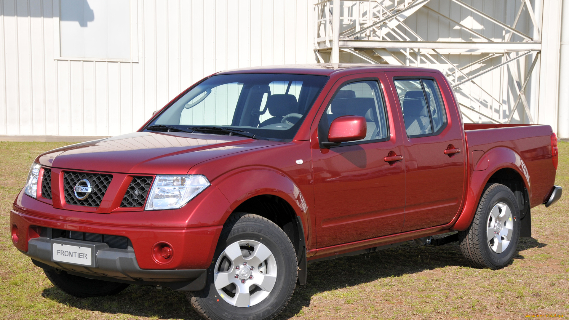 автомобили, nissan, datsun, frontier, crew, cab, br-spec, d40, красный