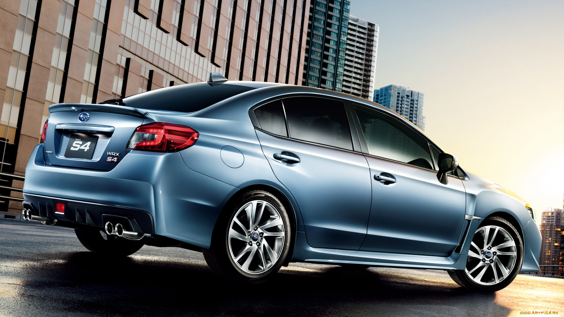 автомобили, subaru, wrx, s4, 2014г, синий