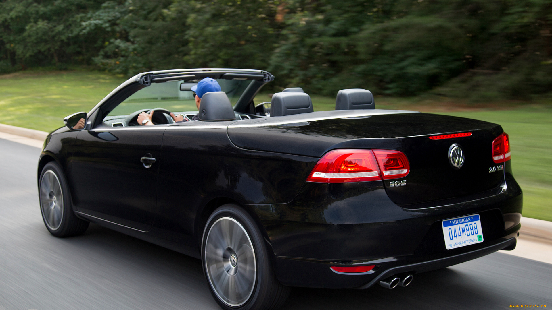 автомобили, volkswagen, 2015г, eos, final, темный