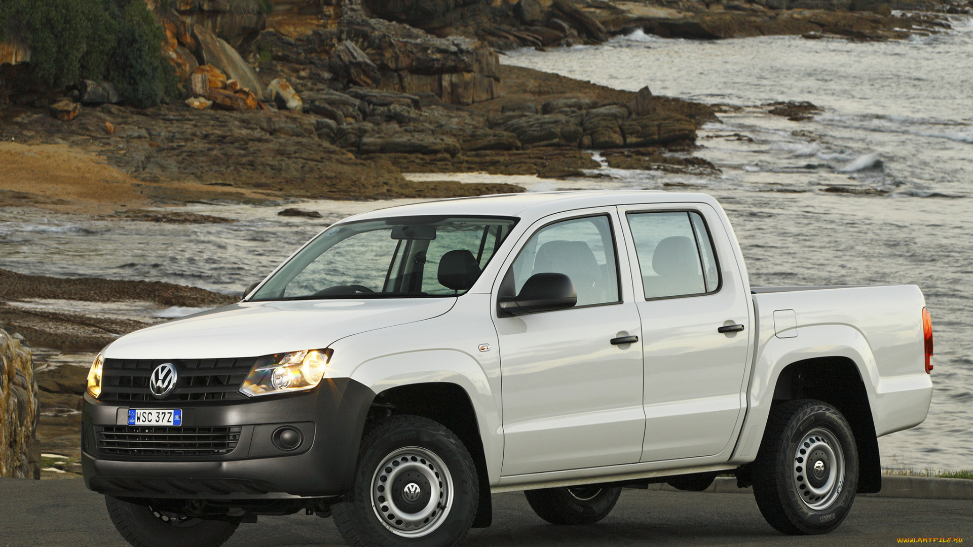 автомобили, volkswagen, amarok, double, cab, trendline, au-spec, светлый