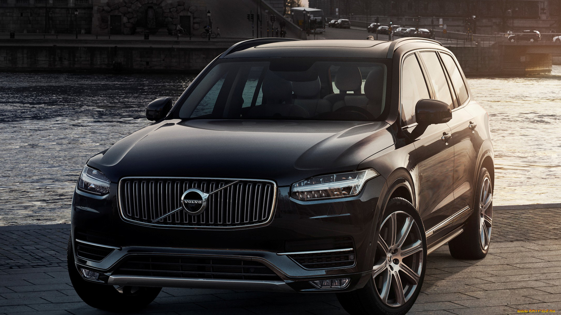 автомобили, volvo, awd, first, edition, 2014г, темный, t6, xc90