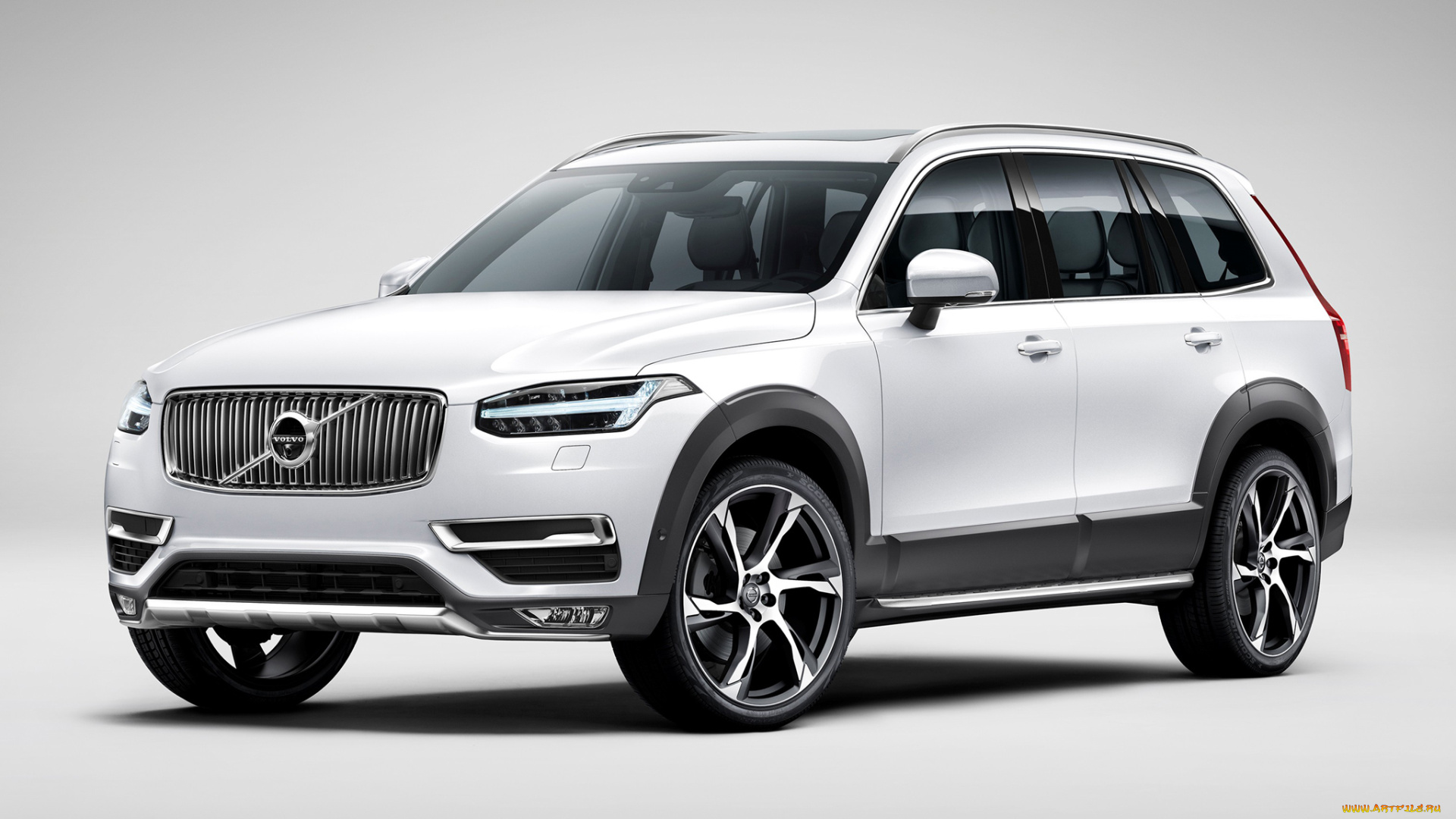 автомобили, volvo, светлая, 2014г, luxury, rugged, awd, xc90, t6