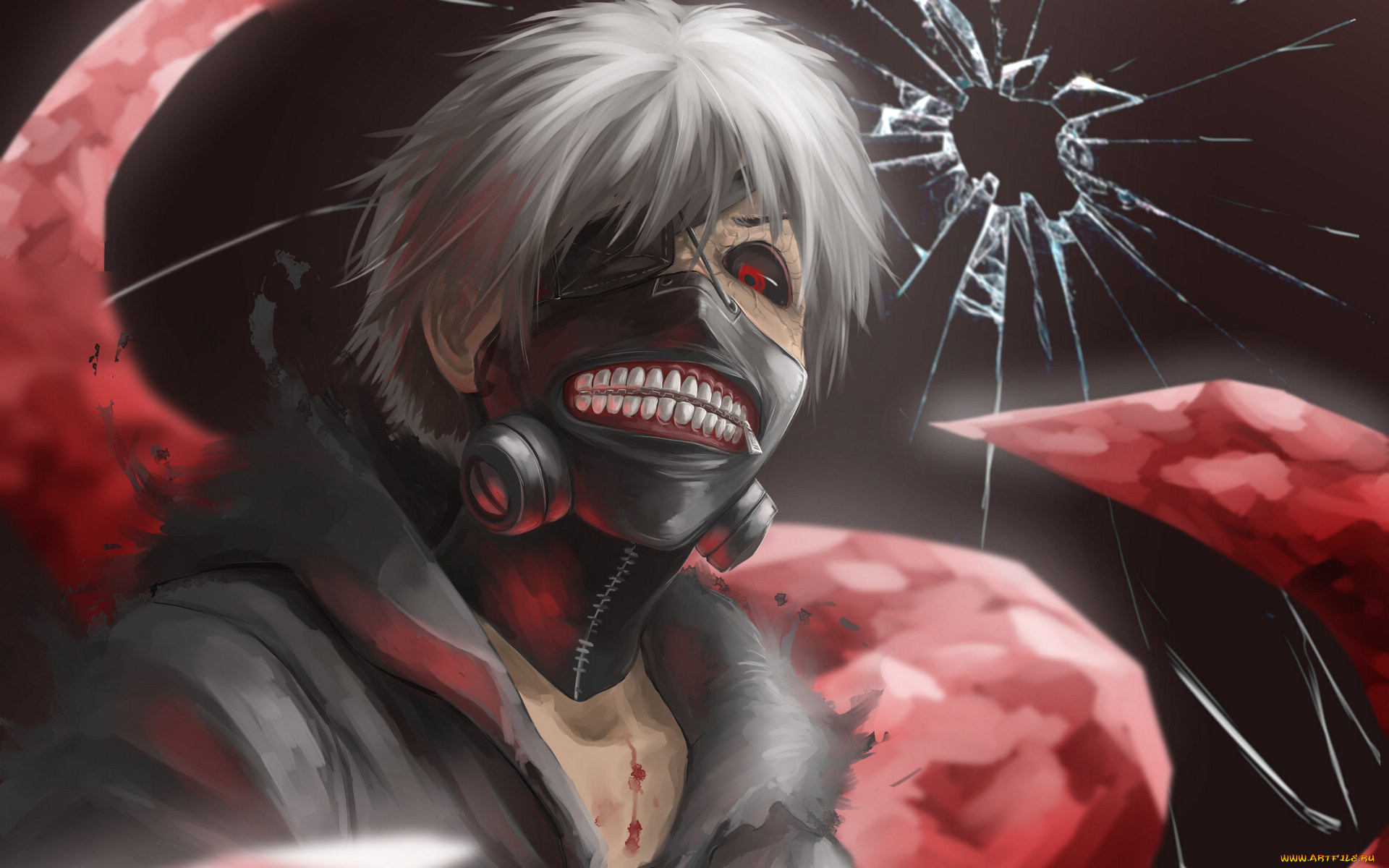 аниме, tokyo, ghoul, anime, ken, kaneki, токийский, гуль, tokyo, ghoul, art