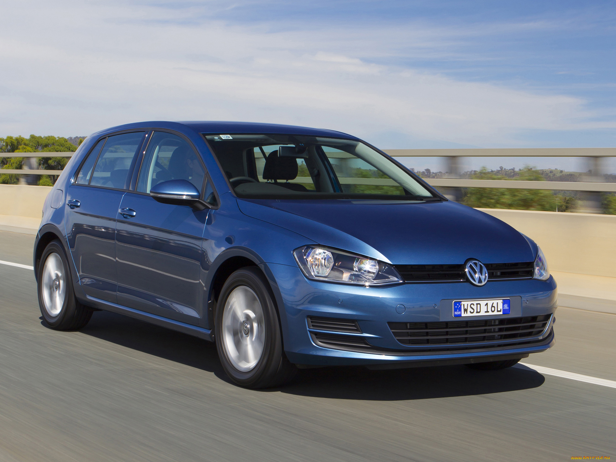 автомобили, volkswagen, 2013г, typ, 5g, синий, au-spec, 5-door, bluemotion, golf, tsi