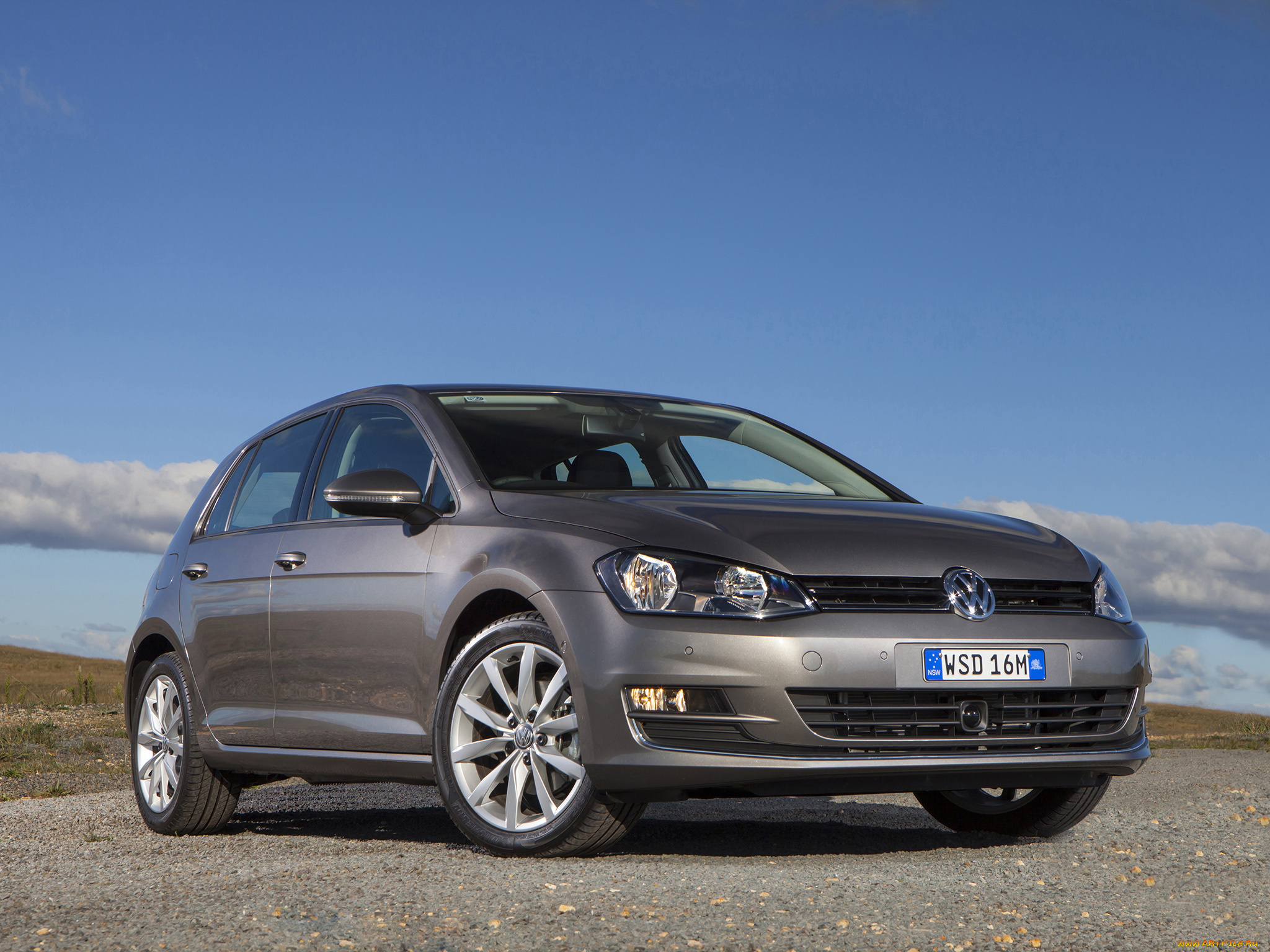 автомобили, volkswagen, golf, tsi, bluemotion, 5-door, au-spec, typ, 5g, 2013г