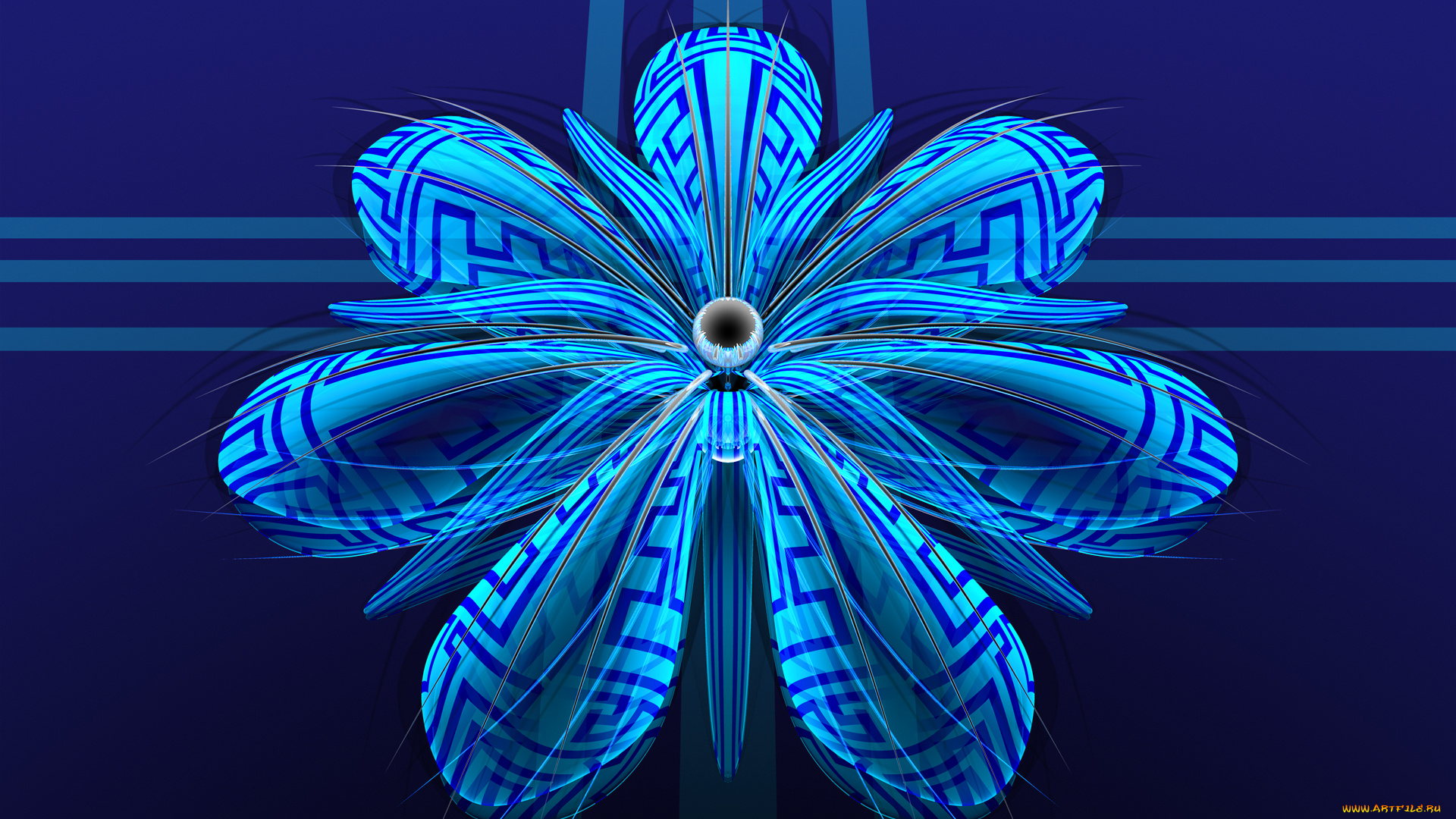 3д, графика, цветы, , flowers, лепестки, фон