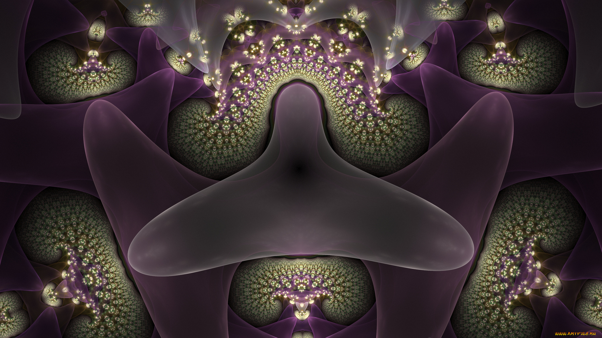 3д, графика, фракталы, , fractal, узор, фон, цвета