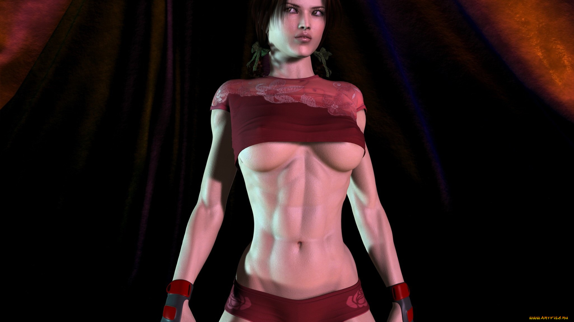 3д, графика, люди, , people, фон, взгляд, девушка