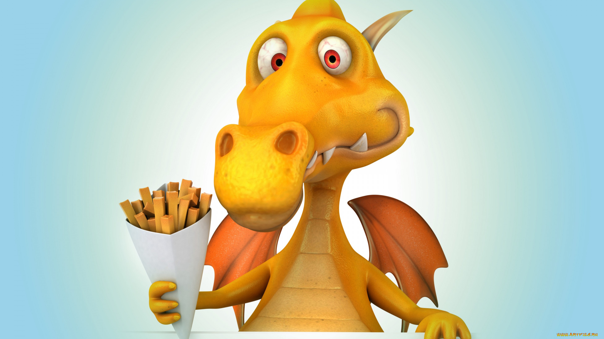 3д, графика, юмор, , humor, дракон, dragon, funny, 3d