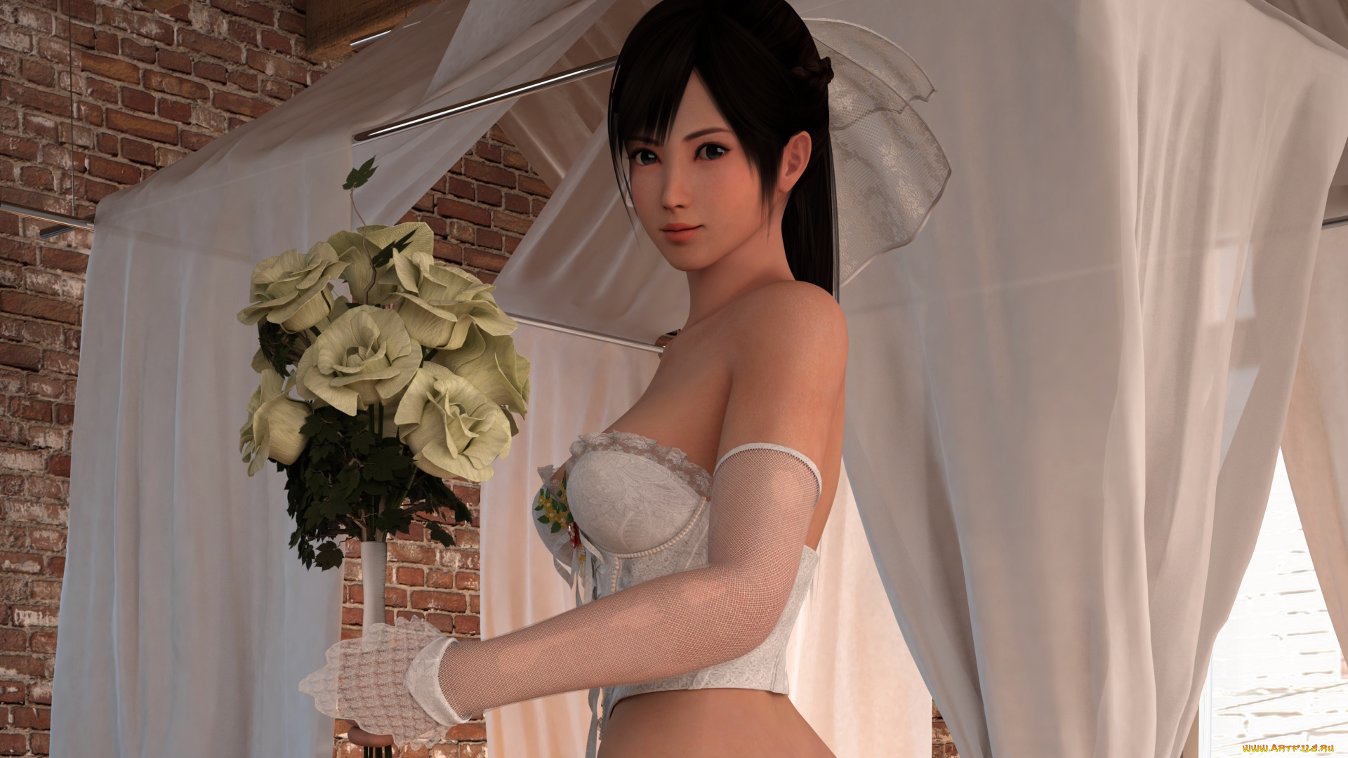 3д, графика, люди, , people, фон, девушка, взгляд