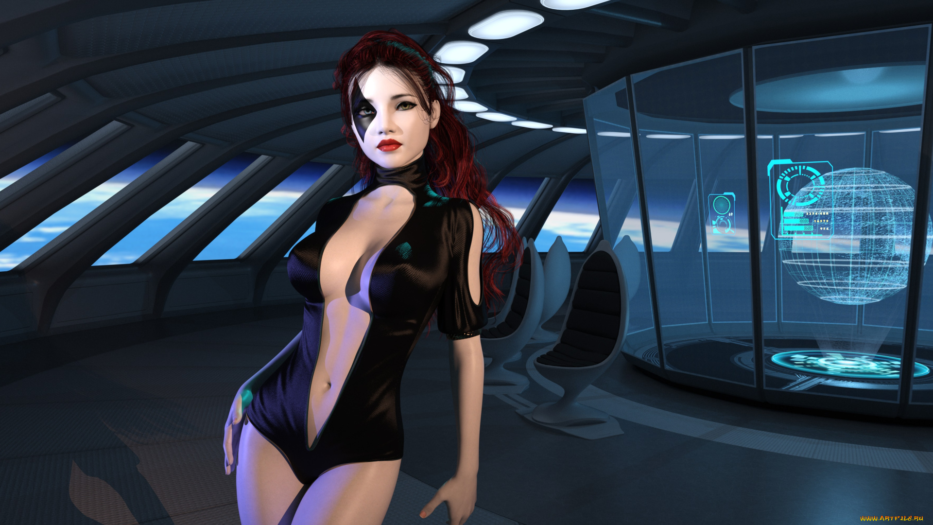 3д, графика, люди, , people, фон, взгляд, девушка