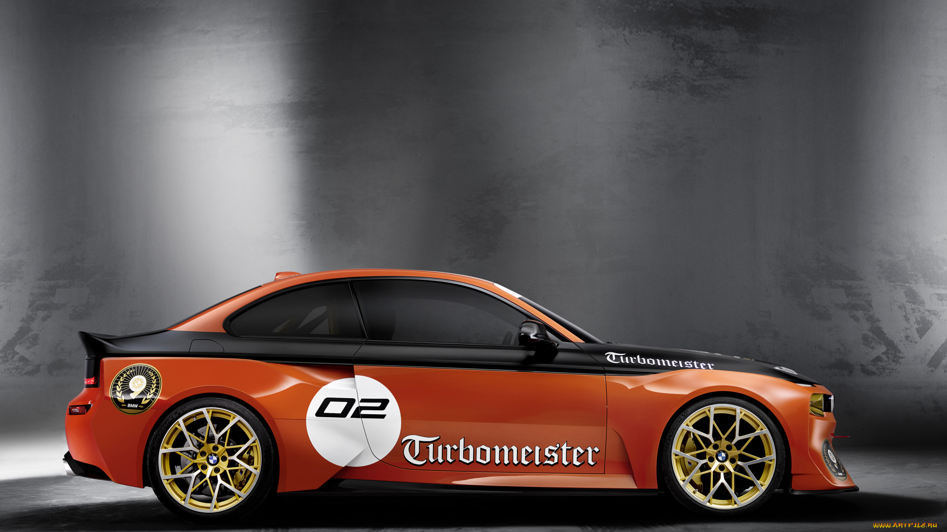 автомобили, bmw, 2002, hommage, concept, 2016г