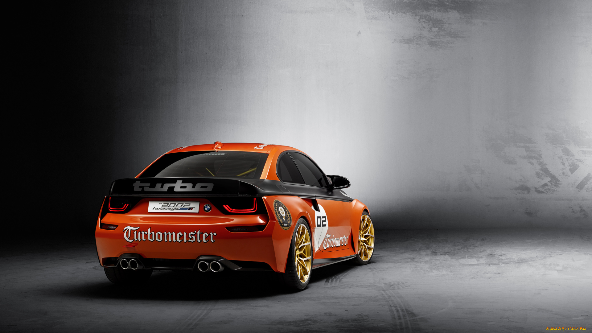 автомобили, bmw, concept, hommage, 2016г, 2002