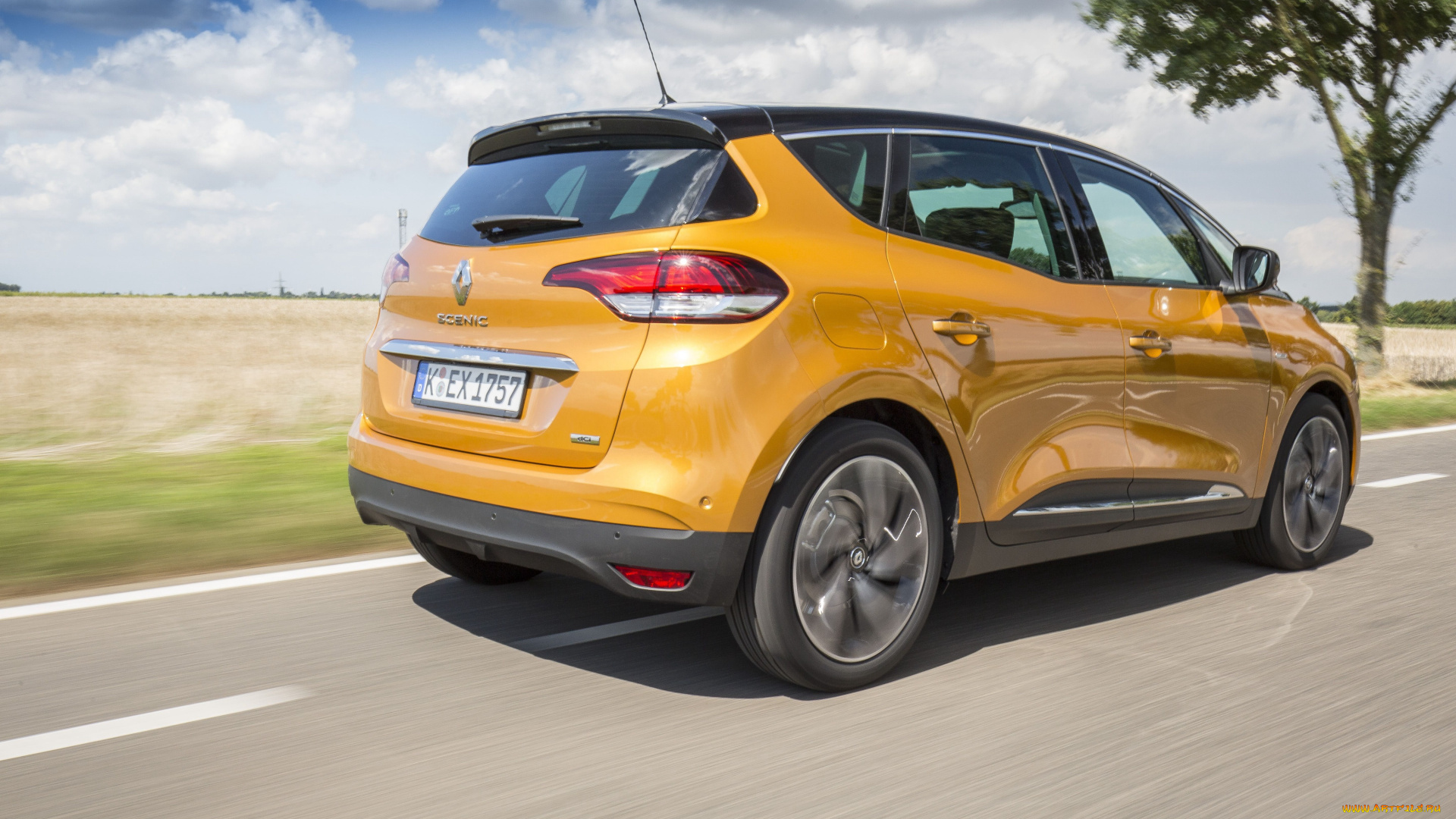 автомобили, renault, 2016г, scenic