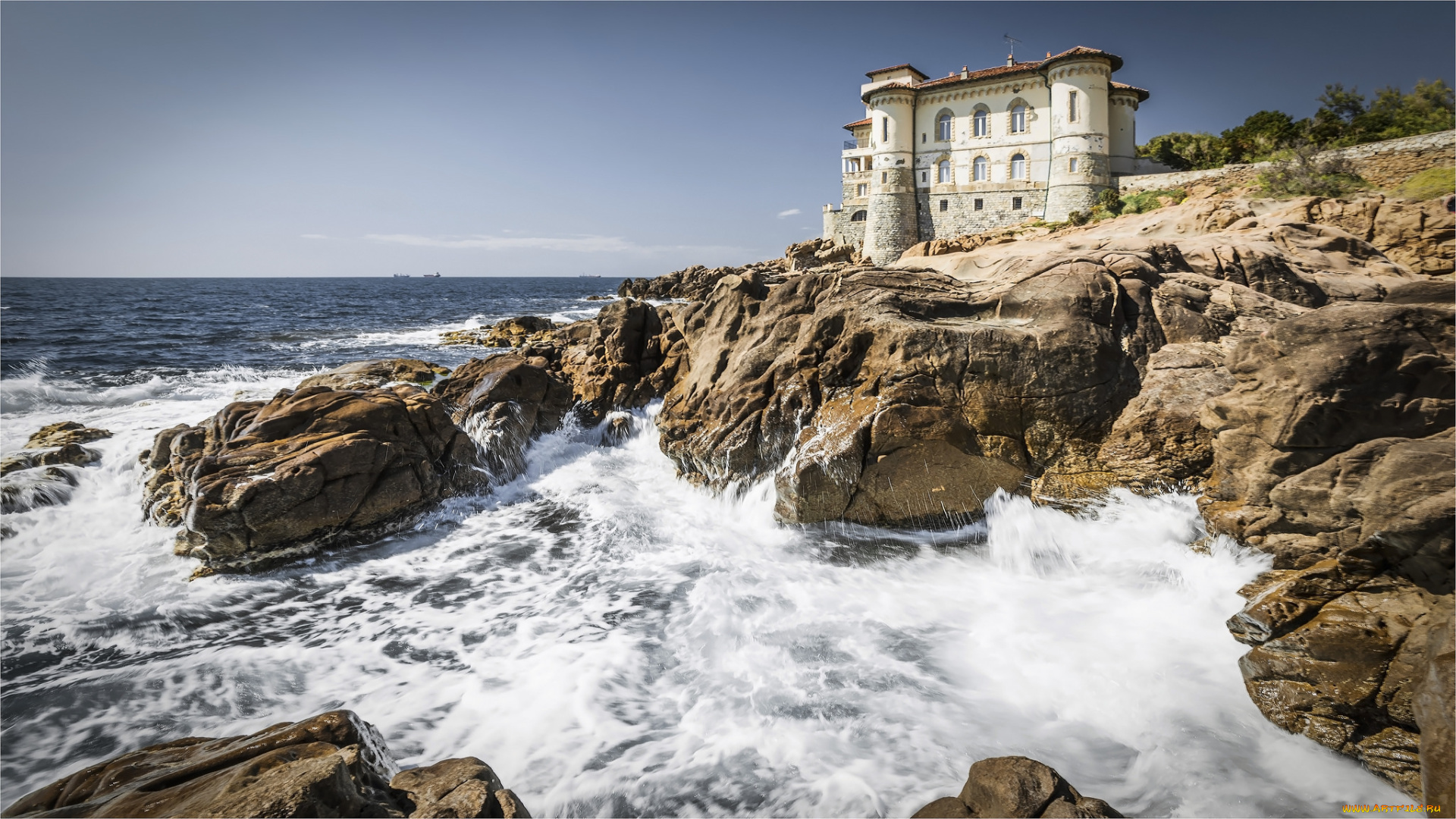 castello, del, boccale, -, livorno, города, замки, италии, побережье