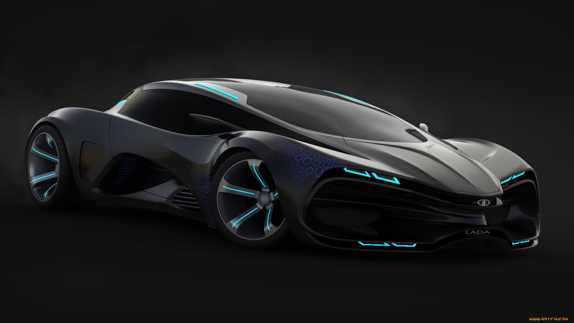 lada, raven, concept, 2015, автомобили, 3д, lada, raven, concept, 2015, supercar