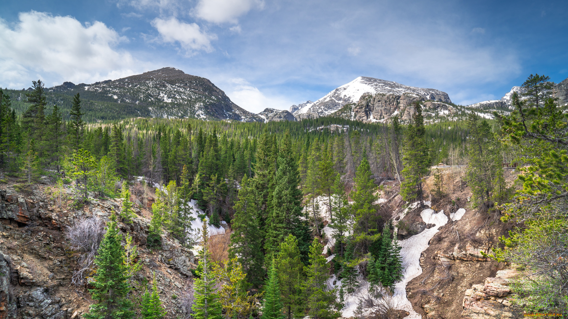 природа, горы, скалы