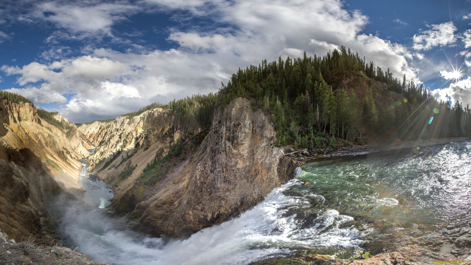 природа, реки, озера, река, лес