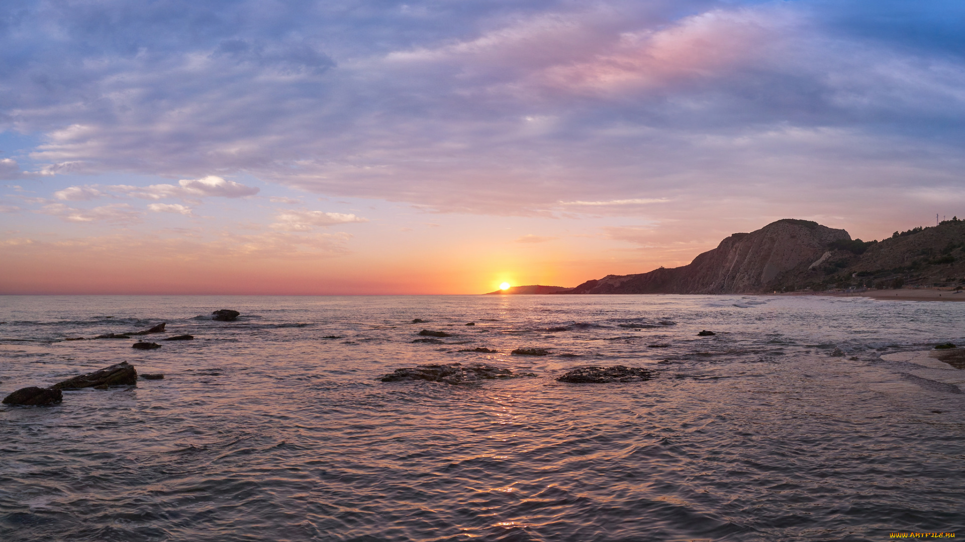 природа, восходы, закаты, рассвет