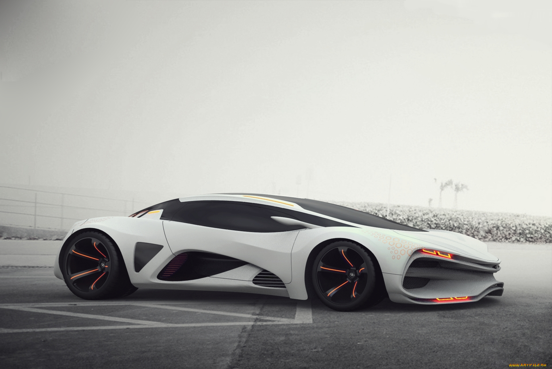 lada, raven, concept, 2015, автомобили, 3д, lada, raven, concept, 2015, supercar