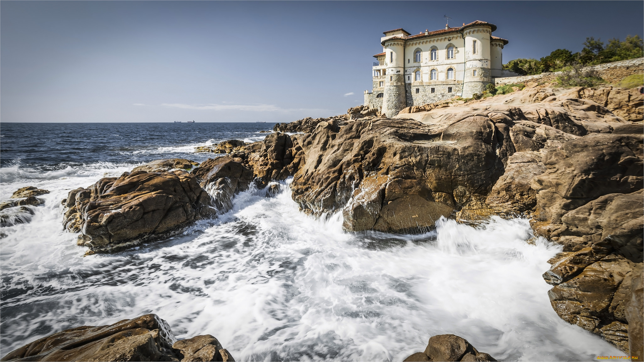 castello, del, boccale, -, livorno, города, замки, италии, побережье
