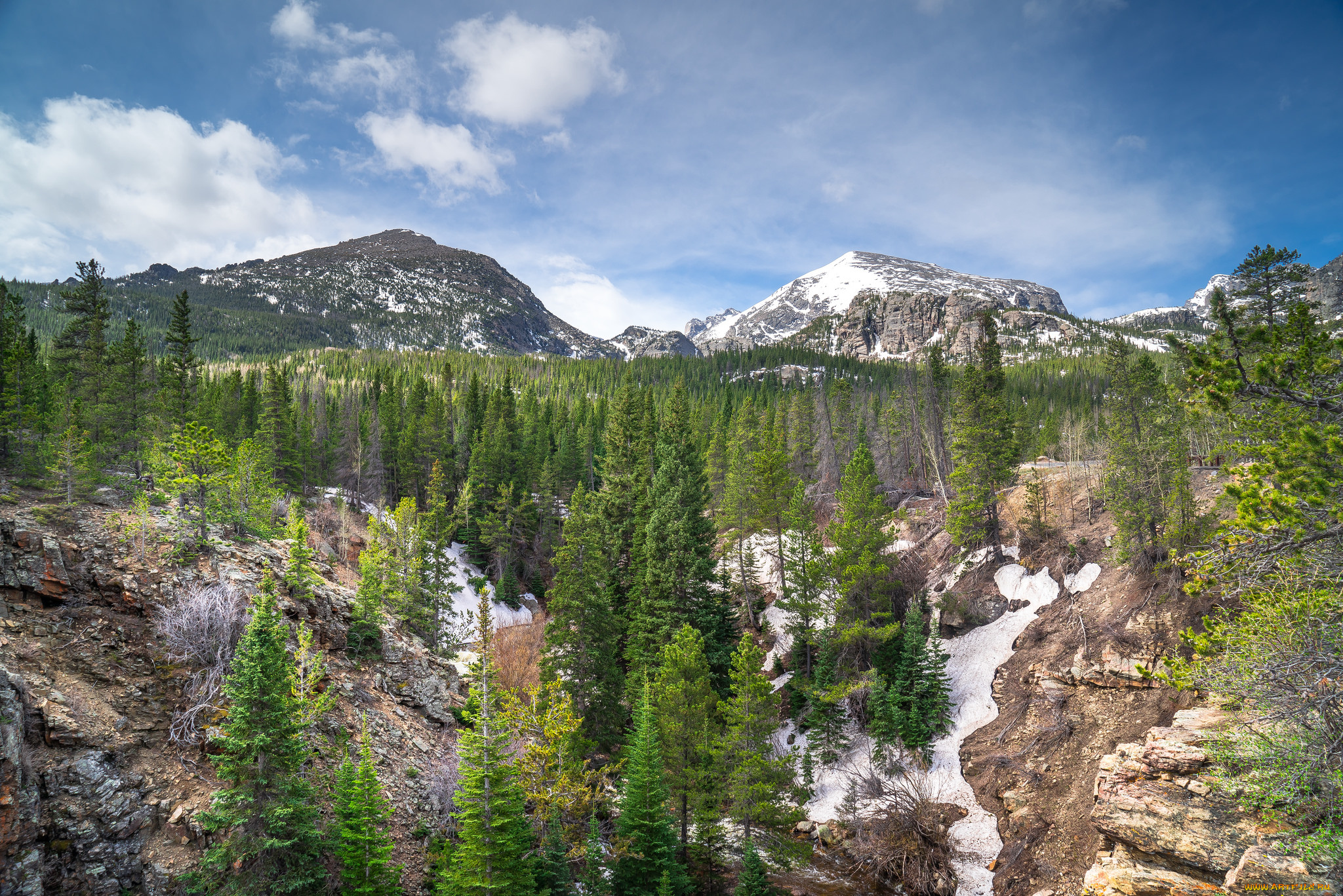 природа, горы, скалы