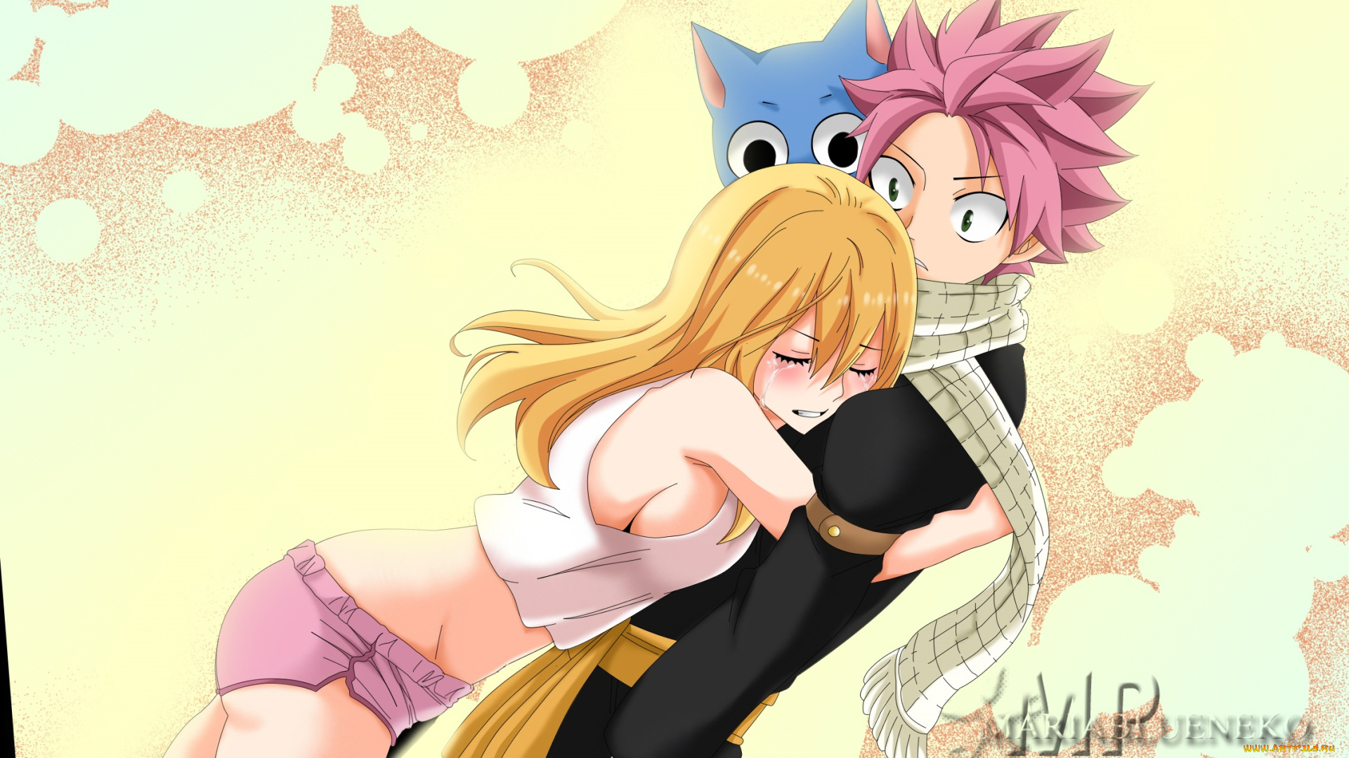 аниме, fairy, tail, хвост, феи