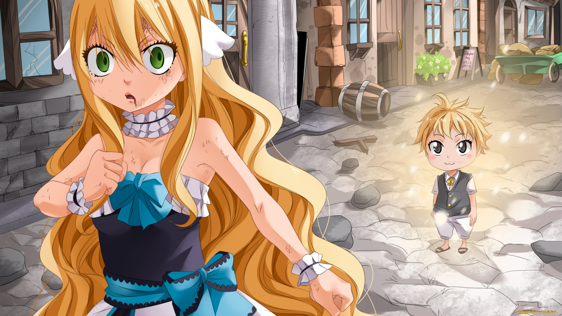 аниме, fairy, tail, мавис