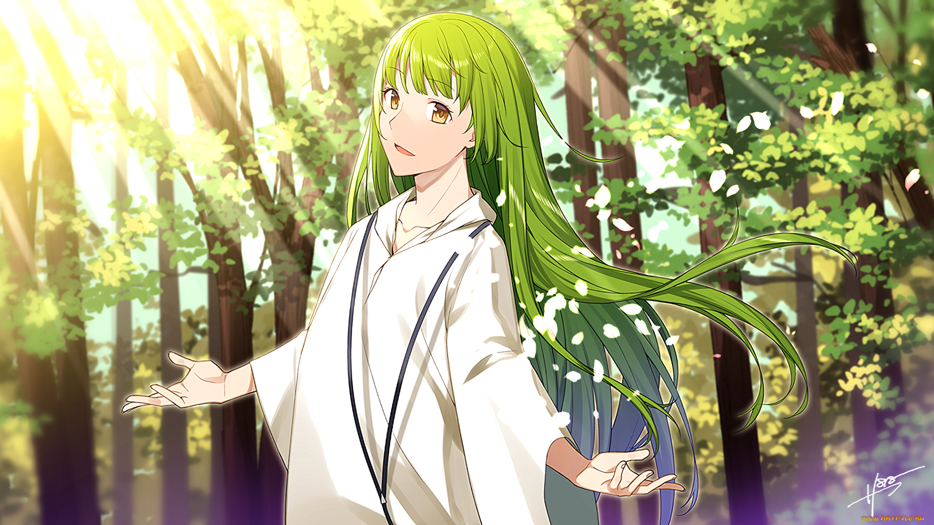 аниме, fate, stay, night, парень