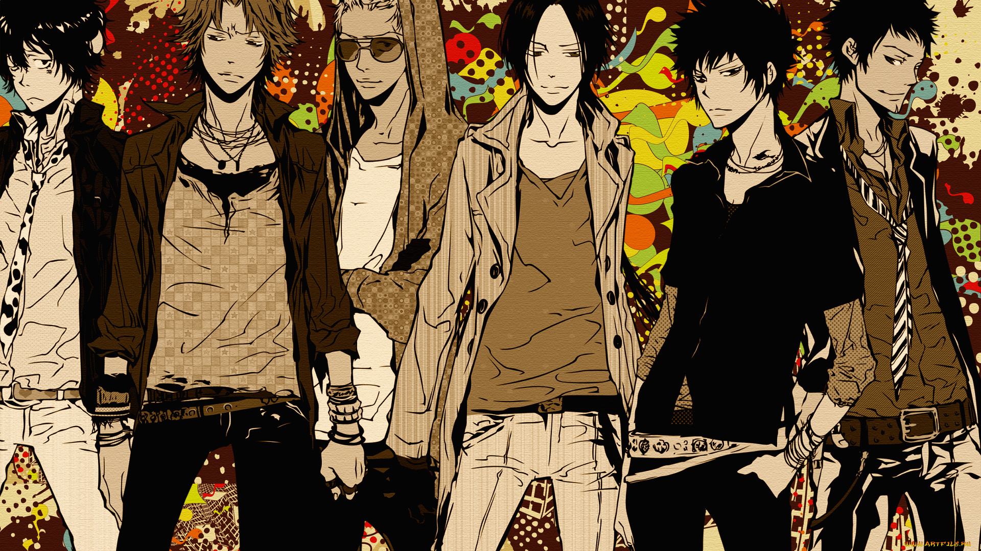 аниме, katekyo, hitman, reborn, учитель, мафиози, реборн