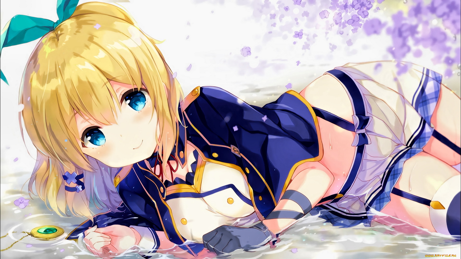 аниме, kono, subarashii, sekai, ni, shukufuku, wo, девушка, взгляд, фон