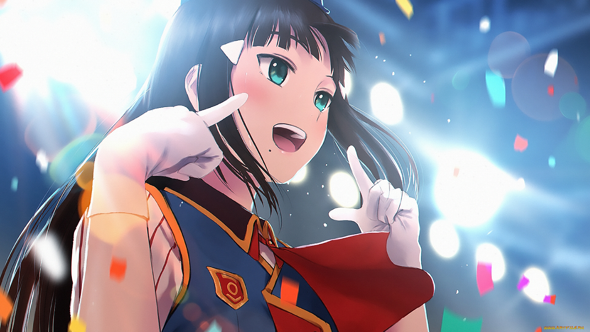 аниме, love, live, , school, idol, project, девушка