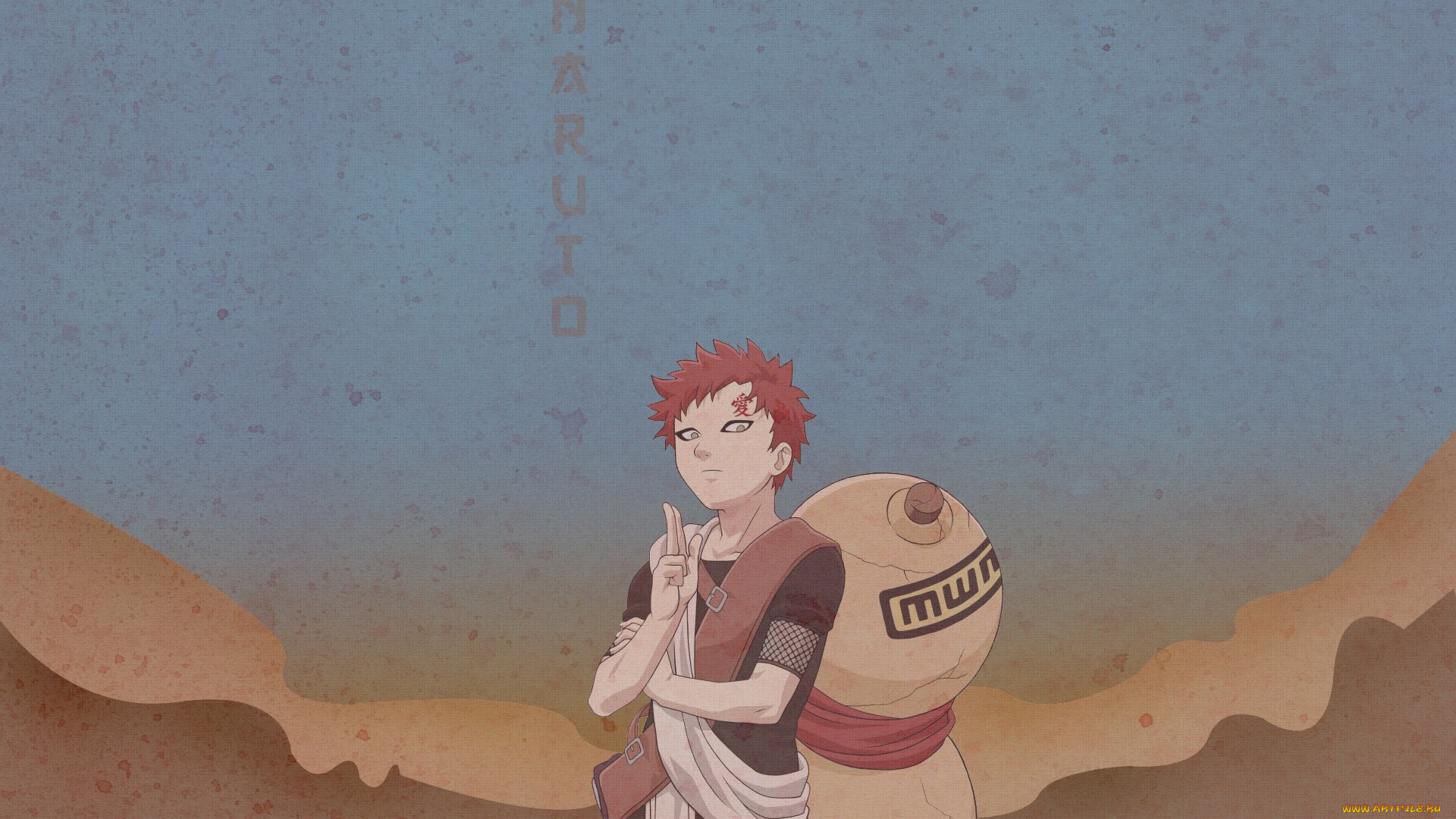 аниме, naruto, гаара