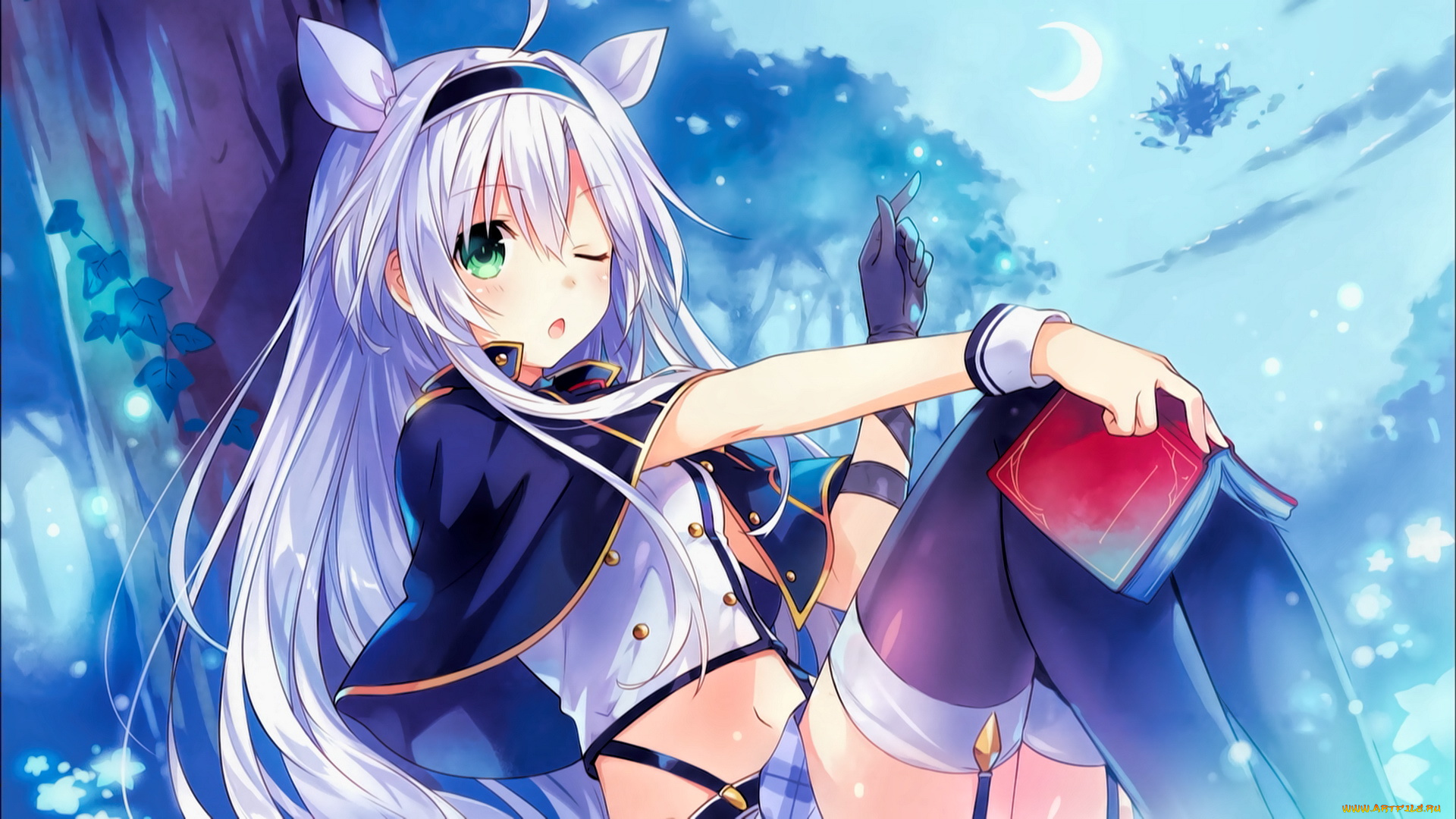 аниме, rokudenashi, majutsu, koushi, to, akashic, records, девушка, взгляд, фон