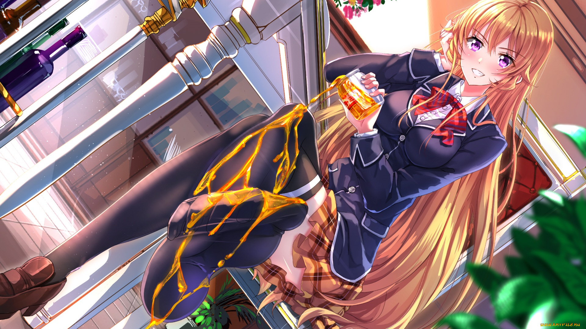 аниме, shokugeki, no, soma, девушка